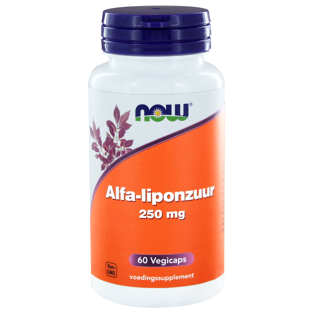 NOW Alfa-liponzuur 250mg Vegicaps