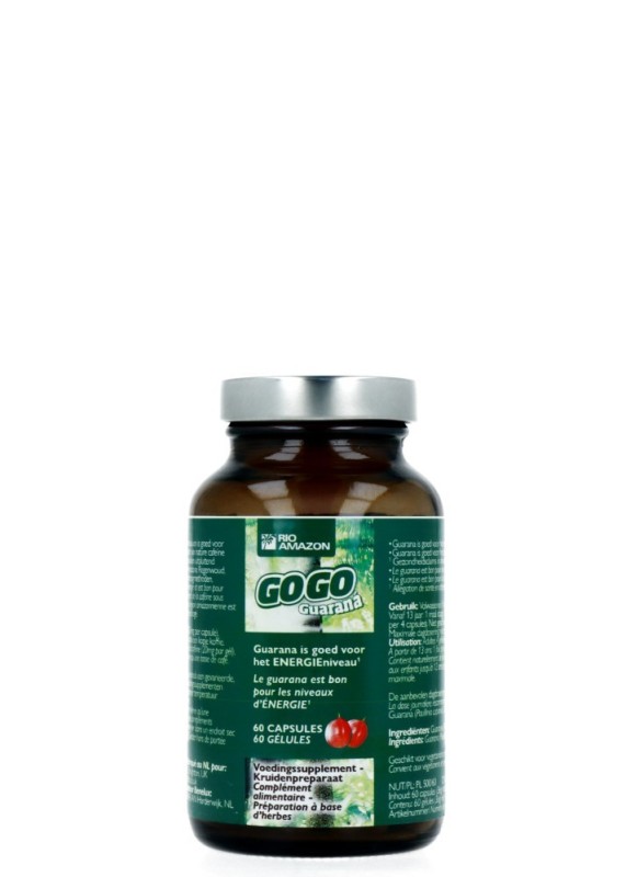 Rio Amazon Gogo guarana 60 Capsules