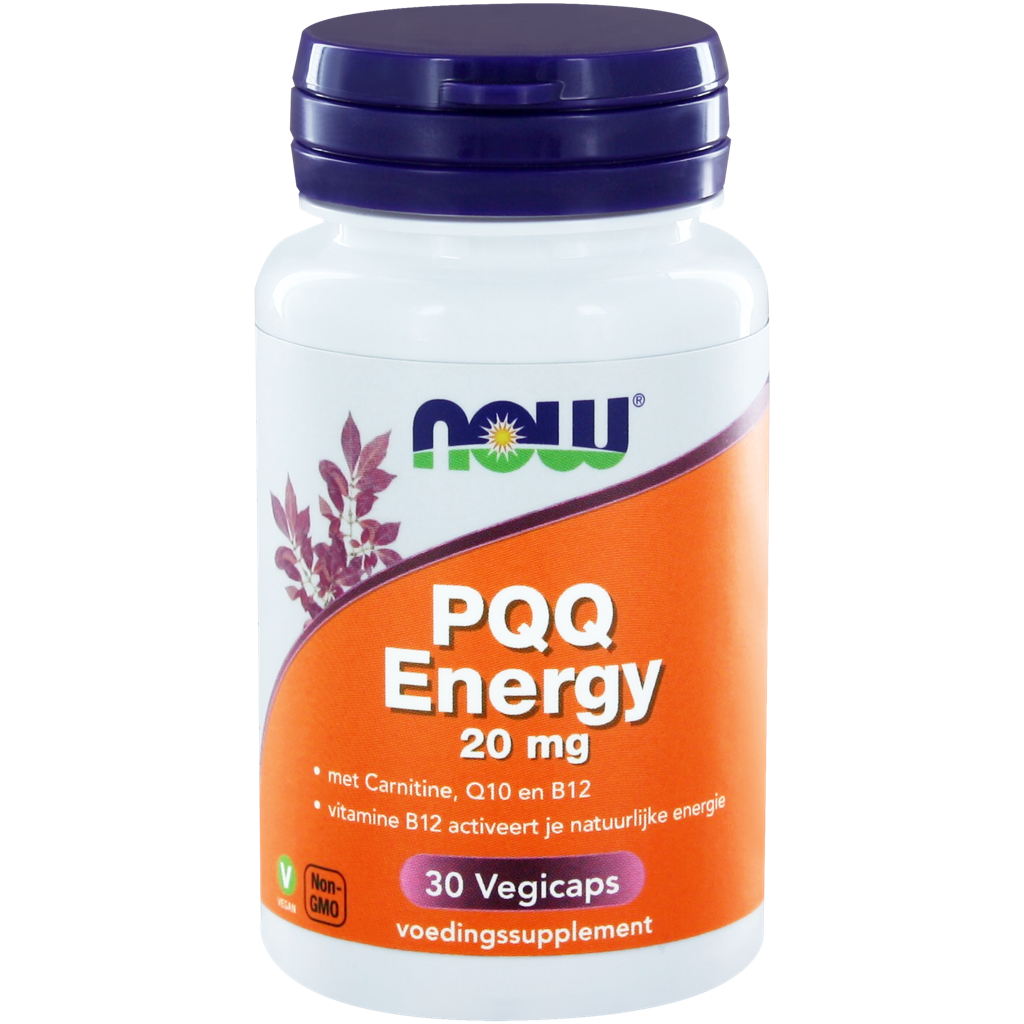 NOW PQQ Energy 20mg Capsules