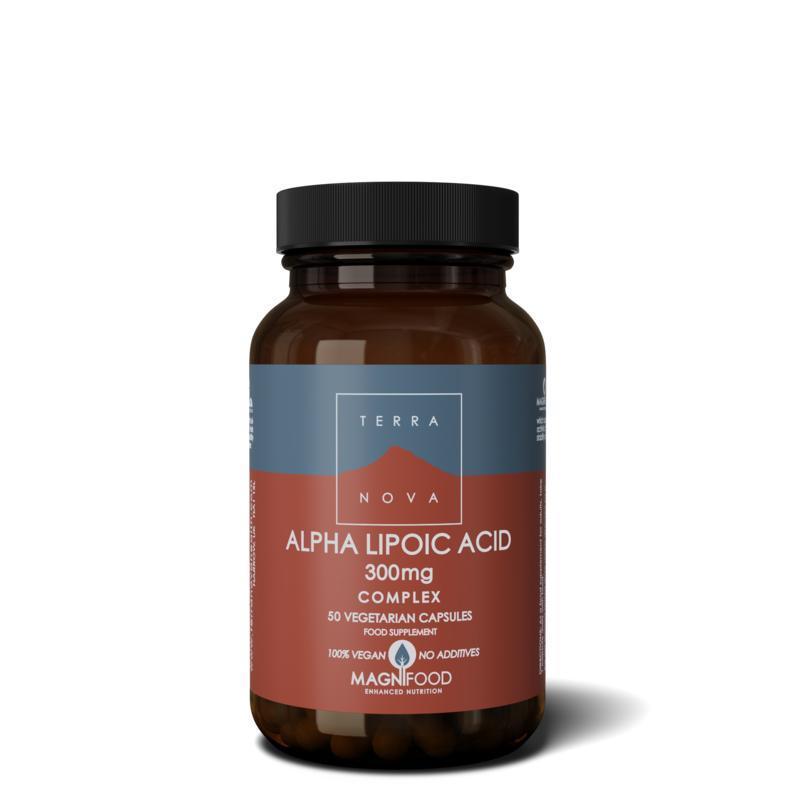 Terranova Alpha lipoic acid 300 mg complex 50 Capsules