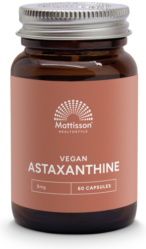 Mattisson Astaxanthine 8 mg 60 Vegacapsules