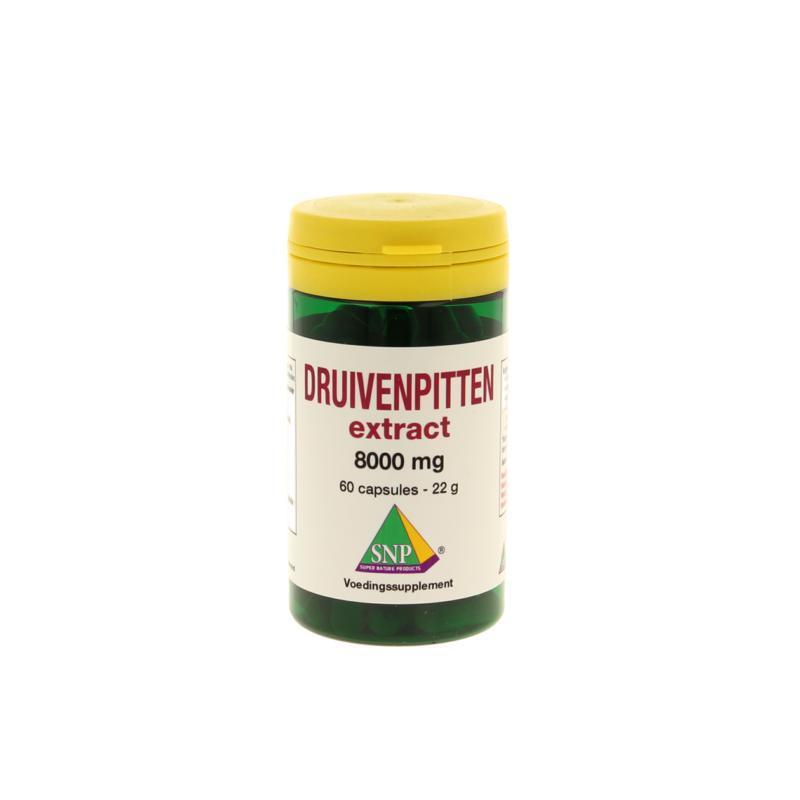 SNP Druivenpitten zaad extract 8000 mg 60 Capsules