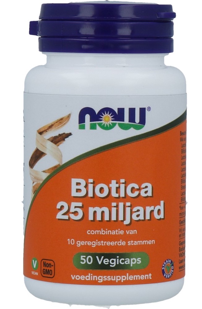 NOW Biotica 25 Miljard Capsules 50st