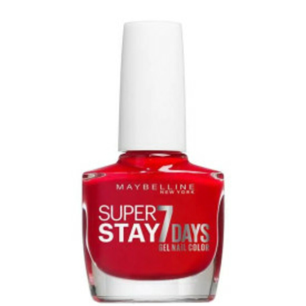 Maybelline 3x  SuperStay 7 Days Nagellak 08 Passionate Red