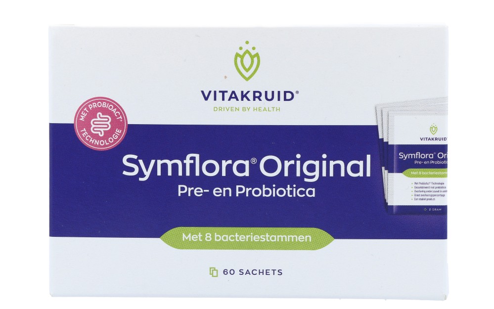 Vitakruid Symflora Original Pre- en Probiotica 8 stammen