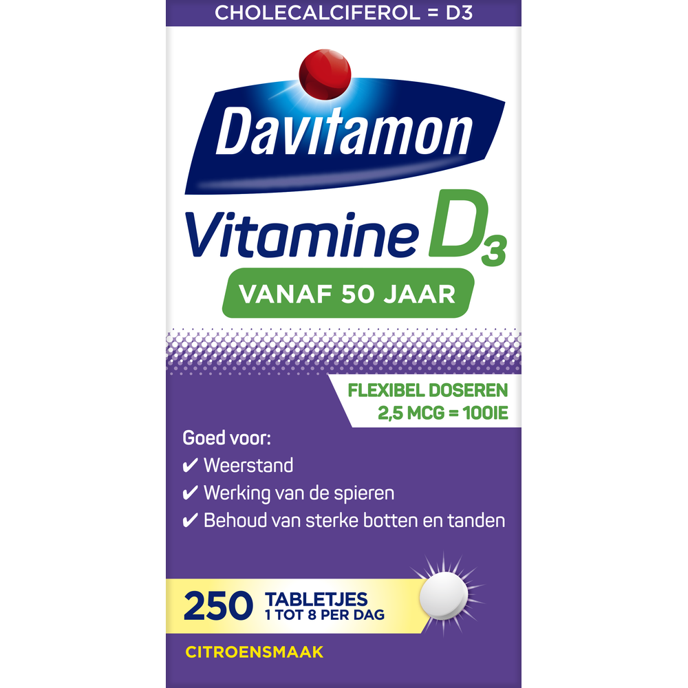 Davitamon Vitamine D 50+ Tabletten