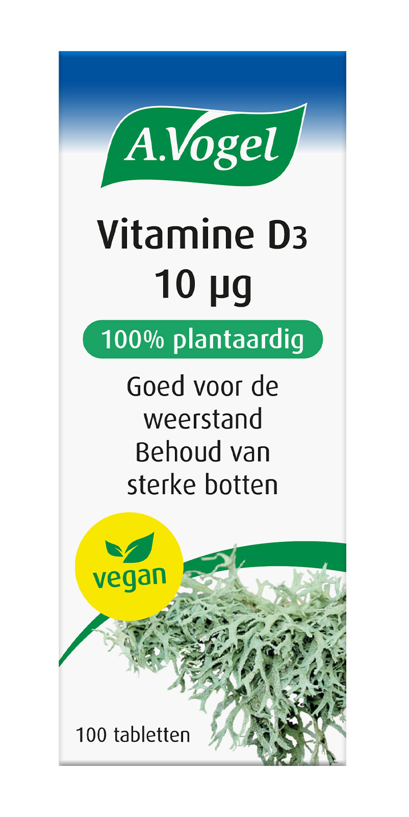 A.Vogel Vitamine D3 10 ℃g Tabletten