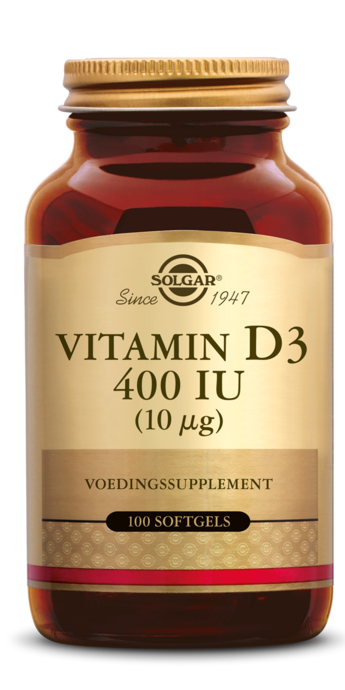 Solgar Vitamine D-3 400 IU Softgels