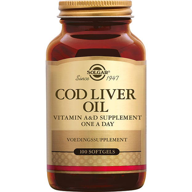 Solgar Cod Liver Oil (Levertraan) Softgels
