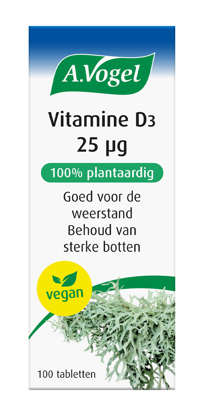 A.Vogel Vitamine D3 25 ℃g Tabletten