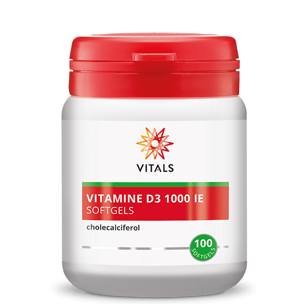 Vitals Vitamine D3 1000ie Softgels