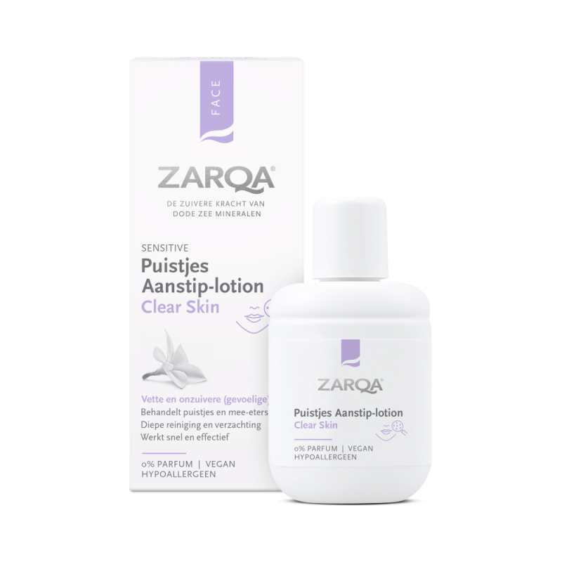 Zarqa Puistjes aanstip-lotion clear skin 20ml