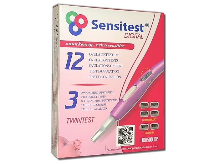Sensitest Voordeelpakket 12 Ovulatie-en 3 Zwangerschapstesten