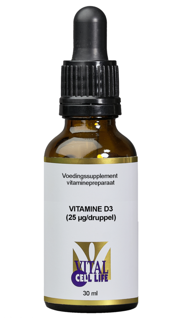 Vital Cell Life Vital Cell Vitamine D3 25 mcg Druppels