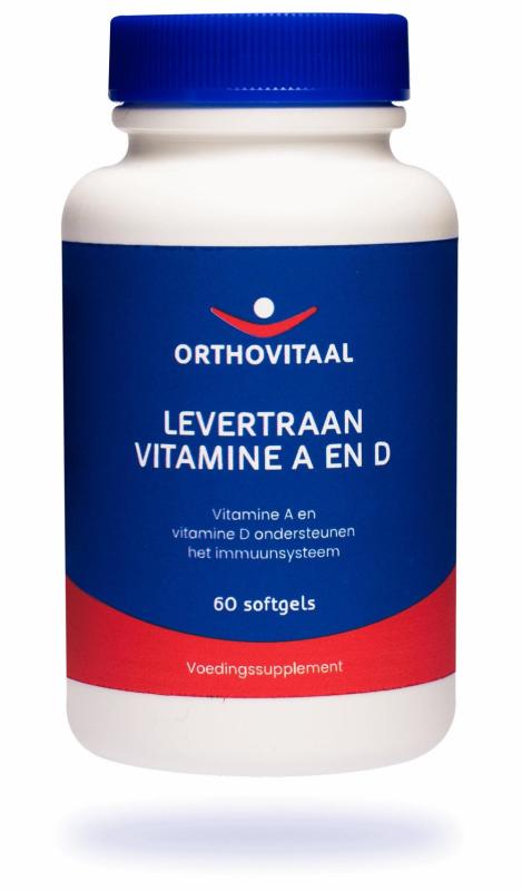 Orthovitaal Levertraan vitamine a en d 60sft