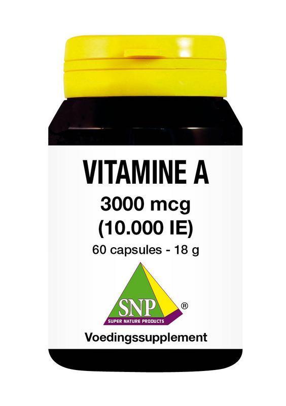 SNP Vitamine a 3000 mcg 60 Capsules