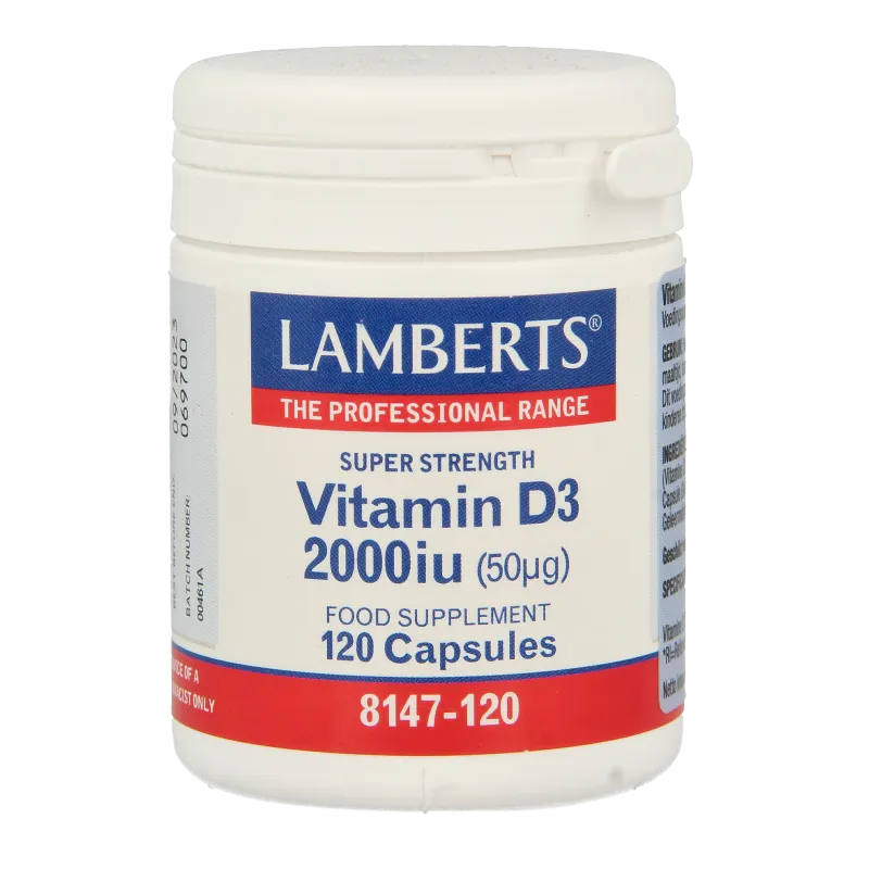Lamberts Vitamine D3 2000ie Capsules