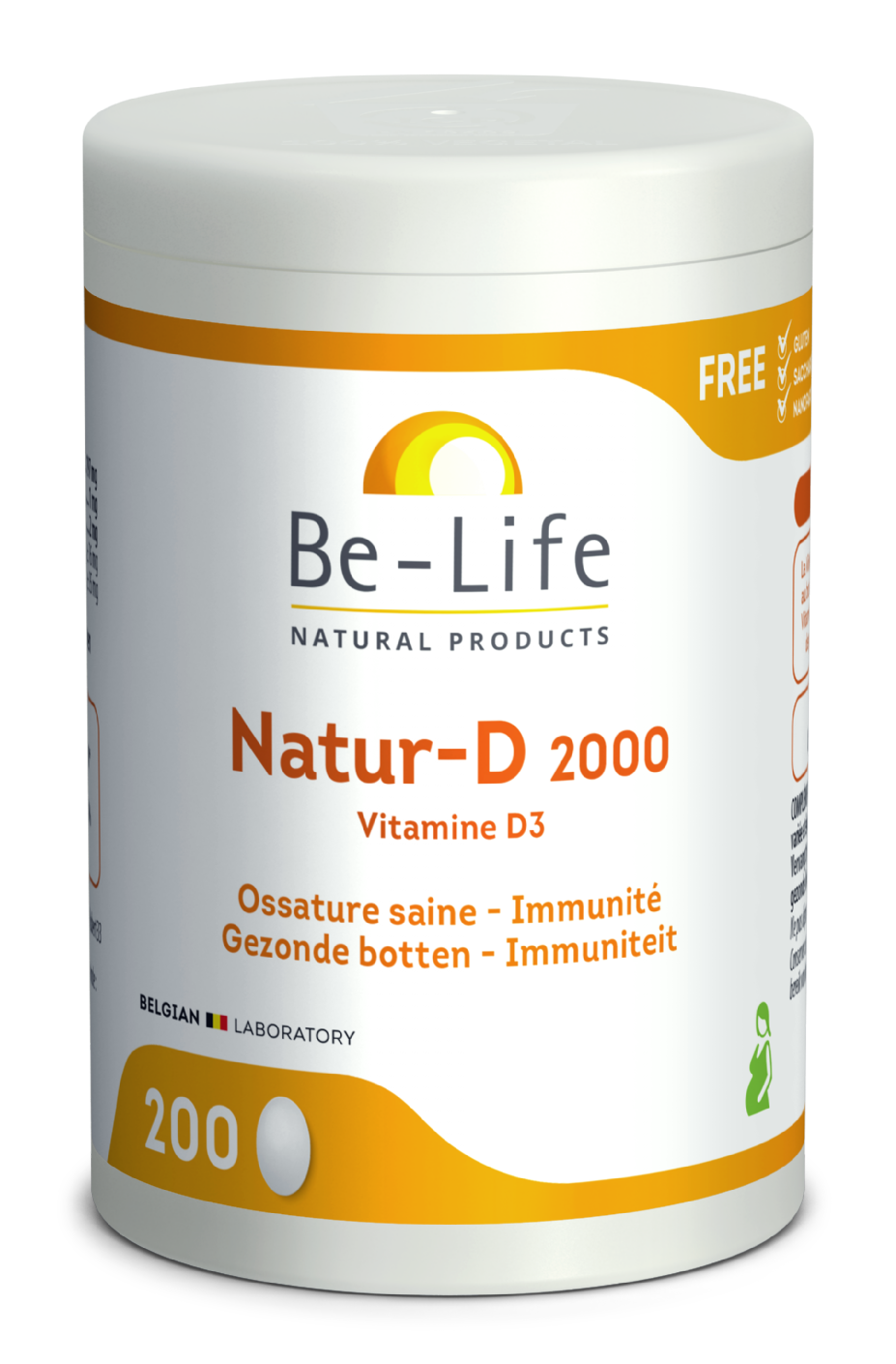 Be-Life Natur-D 2000 Capsules