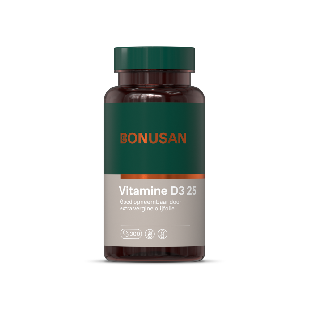 Bonusan Vitamine D3 25 Softgels