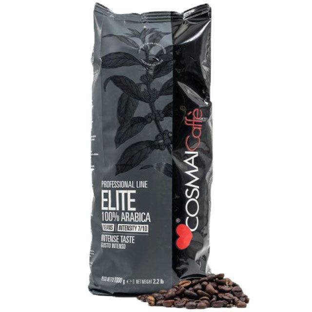 Cosmai koffiebonen ELITE (1kg) - HOUDBAARHEID 09-2025