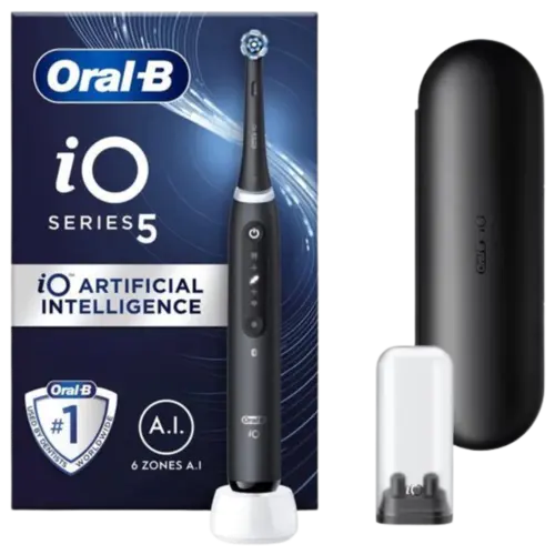 Oral B iO Series 5 Tandenborstel Zwart