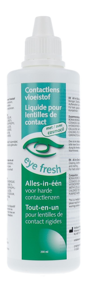 Eye Fresh Eyefresh Contactlens Vloeistof Met Cosmocil - Harde Lenzen