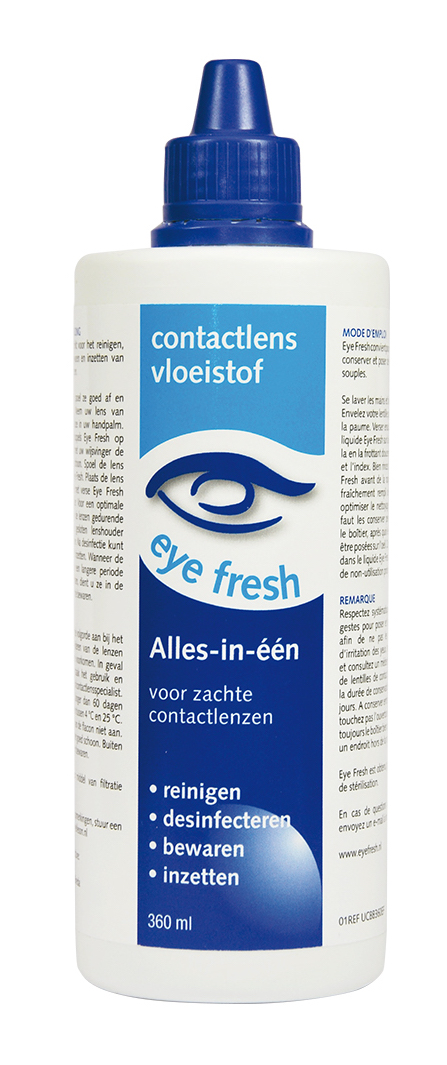 Eye Fresh Lenzenvloeistof Alles-In-1 Zacht 360ml