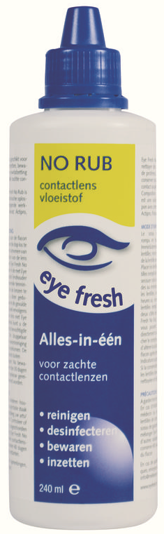 Eye Fresh Lenzenvloeistof Alles-In-1 No Rub 240ml