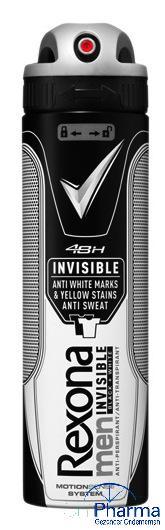 Rexona Deospray men invisible black & white 150ml