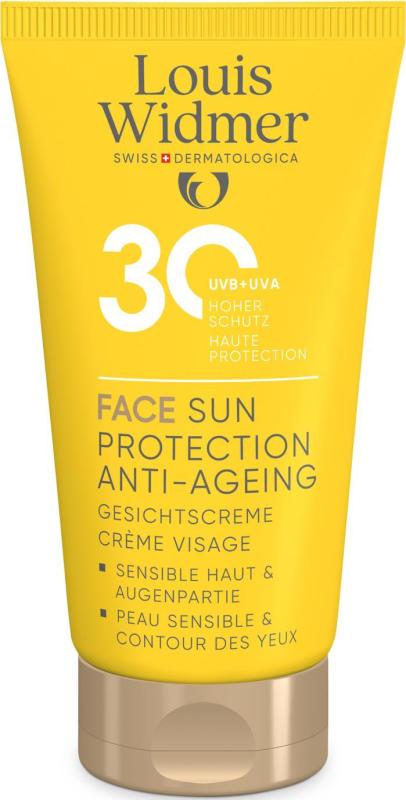 Louis Widmer Face sun protection anti-ageing spf30 licht geparfumeerd 50 ML