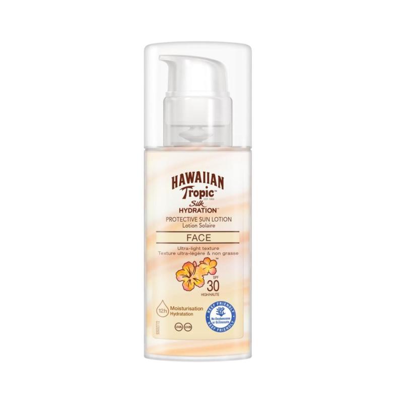 Hawaiian Tropic Silk hydration air soft face spf30 50 ML
