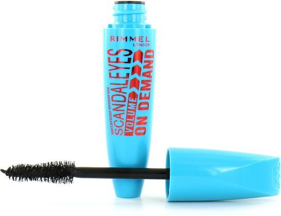 Rimmel London Scandaleyes volume on demand waterproof mascara 001 black 1 Stuk