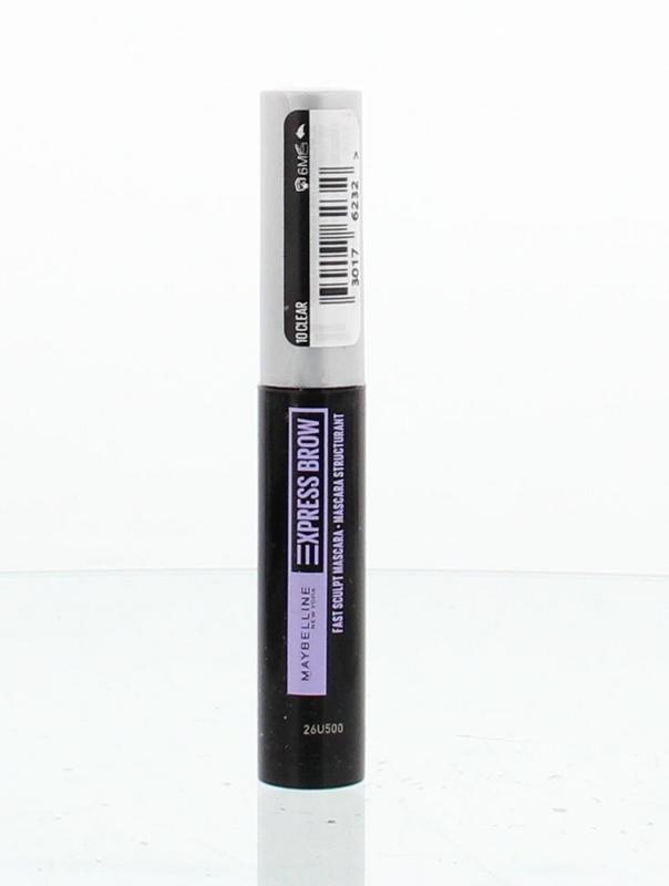 Maybelline Mascara express brow 10 clear 1 Stuk