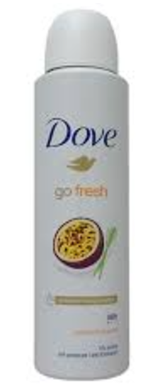 Dove Anti transpirant spray go fresh passie en citroen 150ml