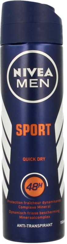 Nivea Men deospray sport anti-transpirant 150 ML