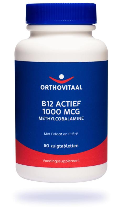 Orthovitaal B12 actief 1000 mcg 60zt