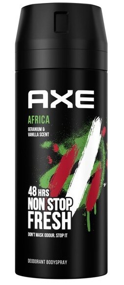 Axe Deodorant bodyspray africa 150ml