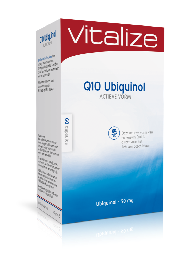 Vitalize Q10 Ubiquinol Actieve Vorm Capsules