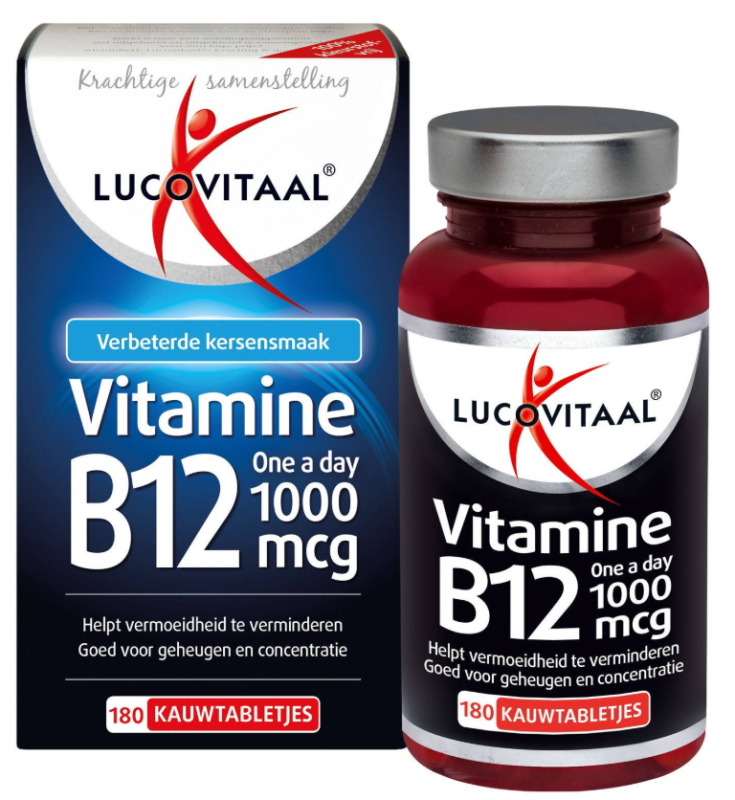 Lucovitaal Vitamine b12 1000 mcg 360 tabletten