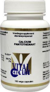 Vital Cell Life Vitamine b5 calciumpantothenaat 200 mg 100 Capsules