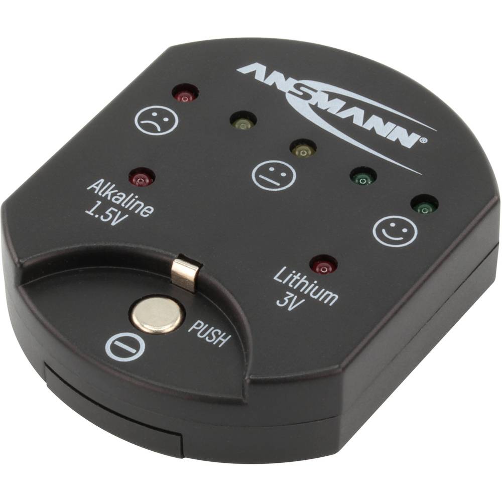 Ansmann Batterijtester Button cell Meetbereik (batterijtester) 1.5 V, 3 V Batterij 1900-0035