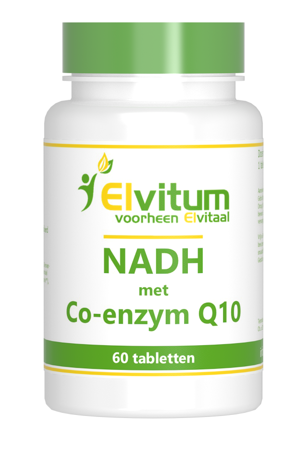 Elvitum NADH met Co-enzym Q10 Tabletten