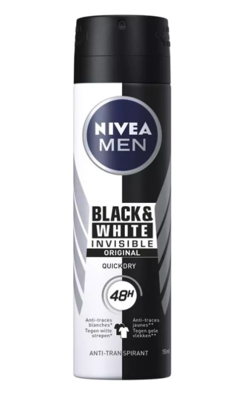 Nivea Men deospray black & white power 150 ML