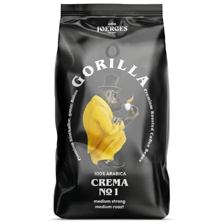 Gorilla koffiebonen CREMA No.1 (1 kg)