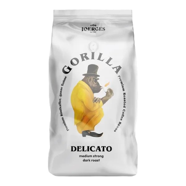 Gorilla koffiebonen espresso DELICATO (1 kg)