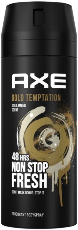 Axe Gold temptation body spray deodorant 150ml