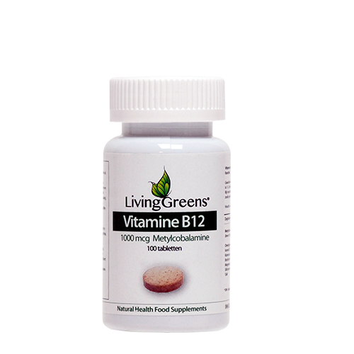 Livinggreens Vitamine b12 methylcobalamine 1000 mcg 180 Tabletten