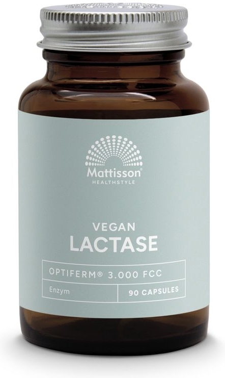 Mattisson Lactase optiferm 3000 fcc 90 Capsules