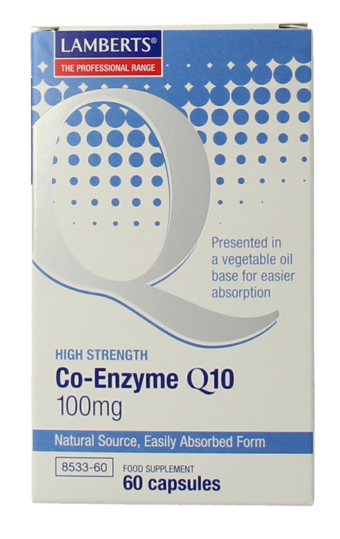 Lamberts Co-Enzym Q10 100mg Capsules