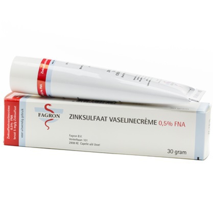 Fagron Zinksulfaat vaselinecreme 0.5% fna 30g